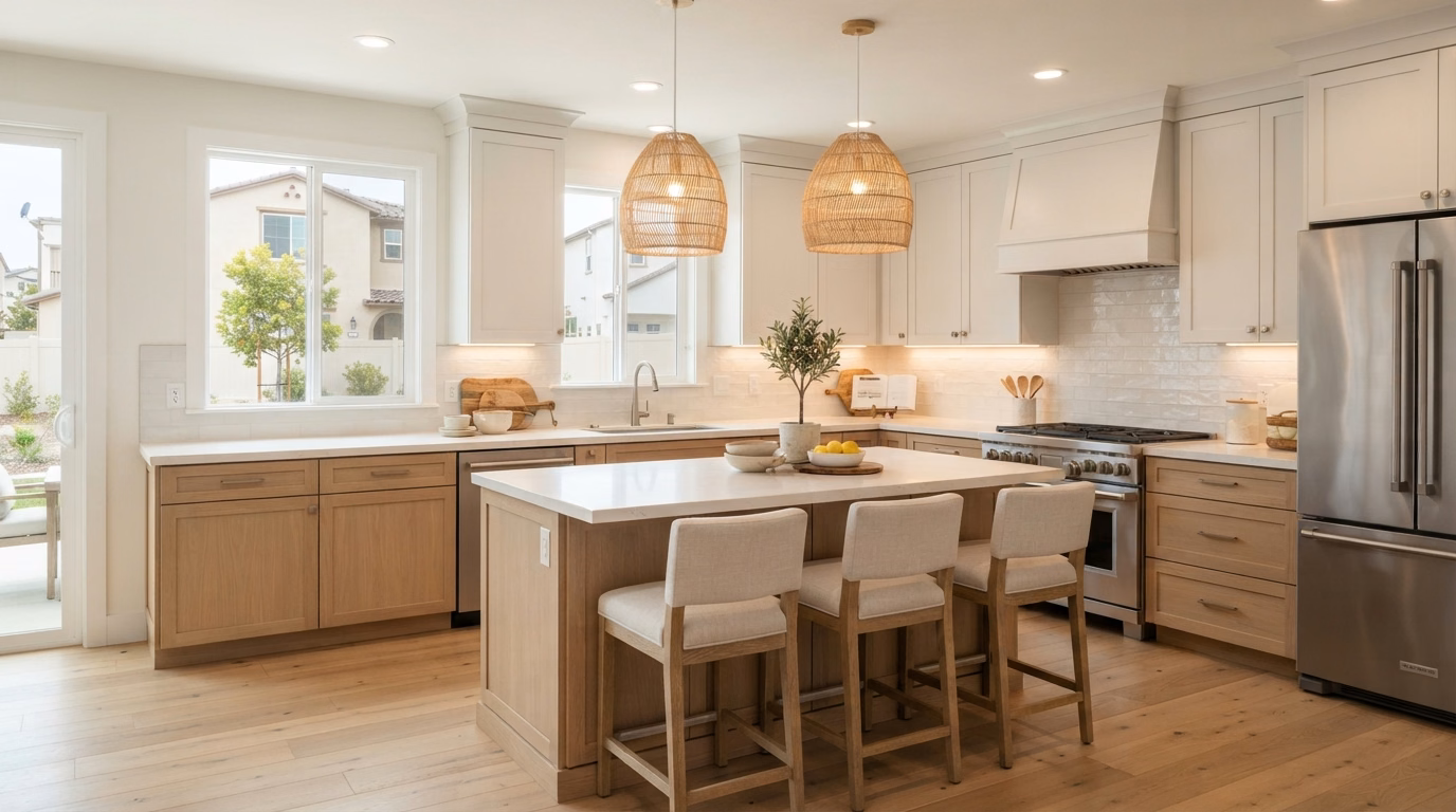 Coastal California Casual in San Diego County.