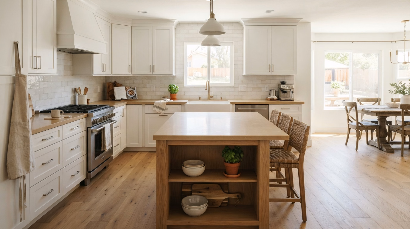 Farmhouse Rustic in San Diego County.