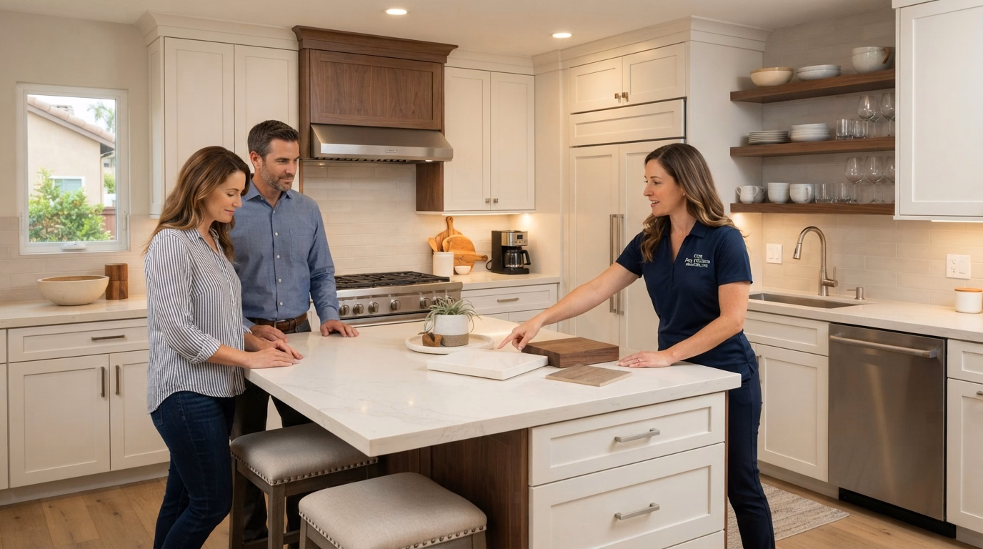 Kitchen Style Design Process in San Diego County.