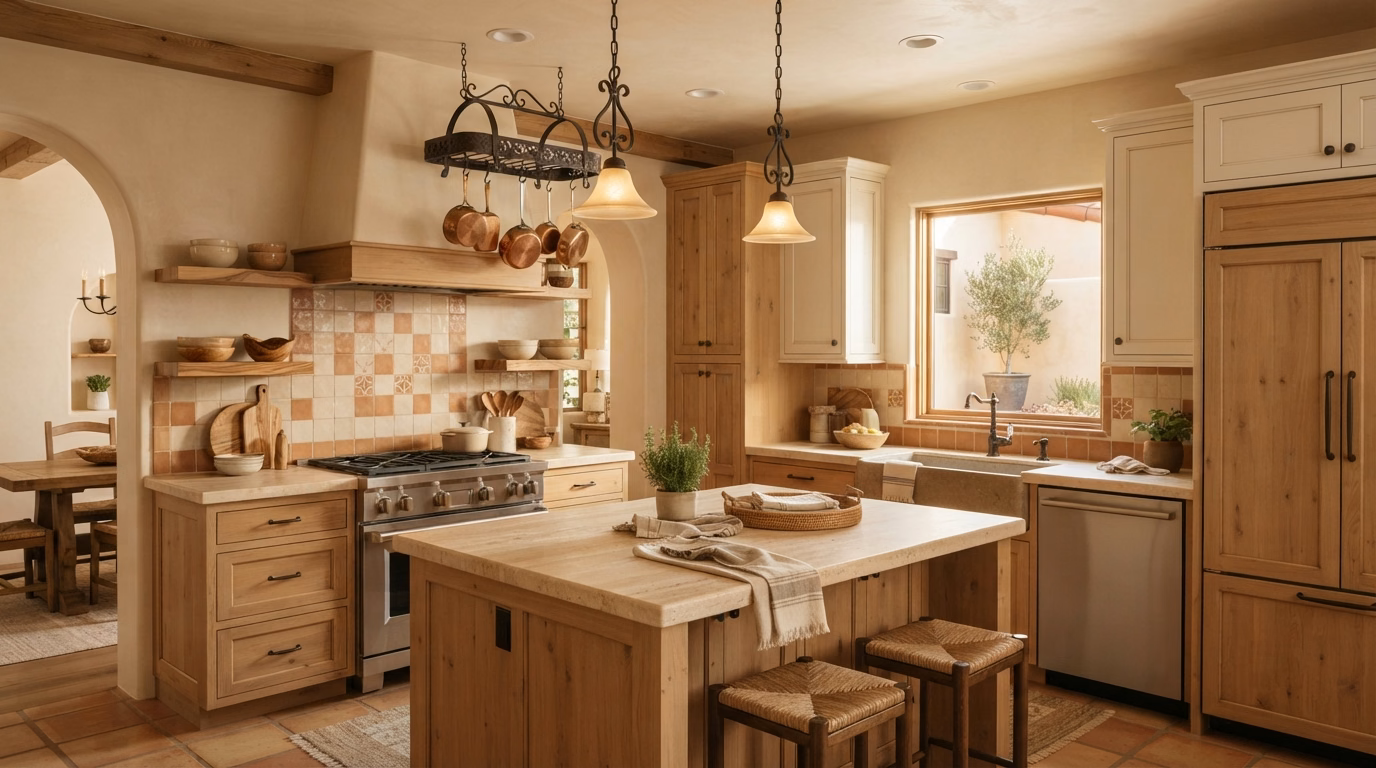 Mediterranean Spanish Style in San Diego County.