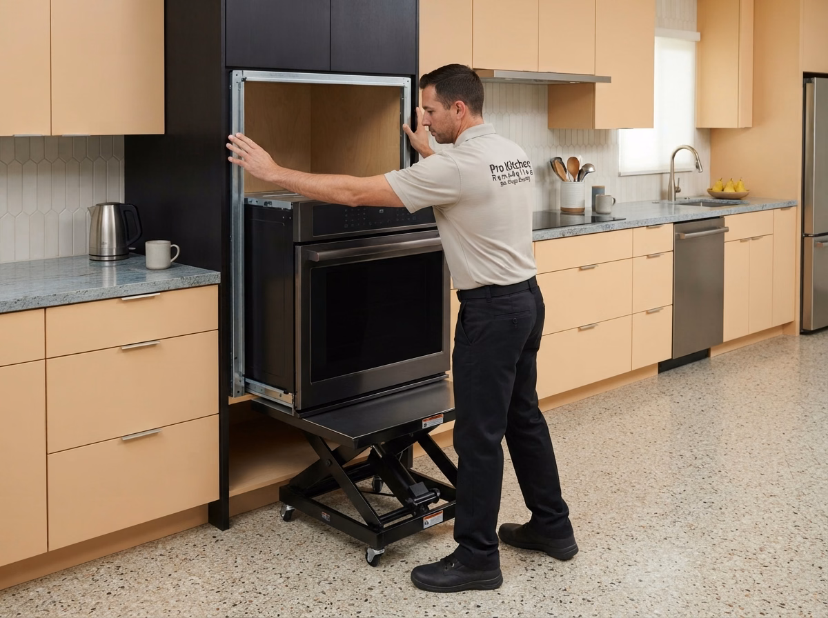 Wall Oven Installation in San Diego County.