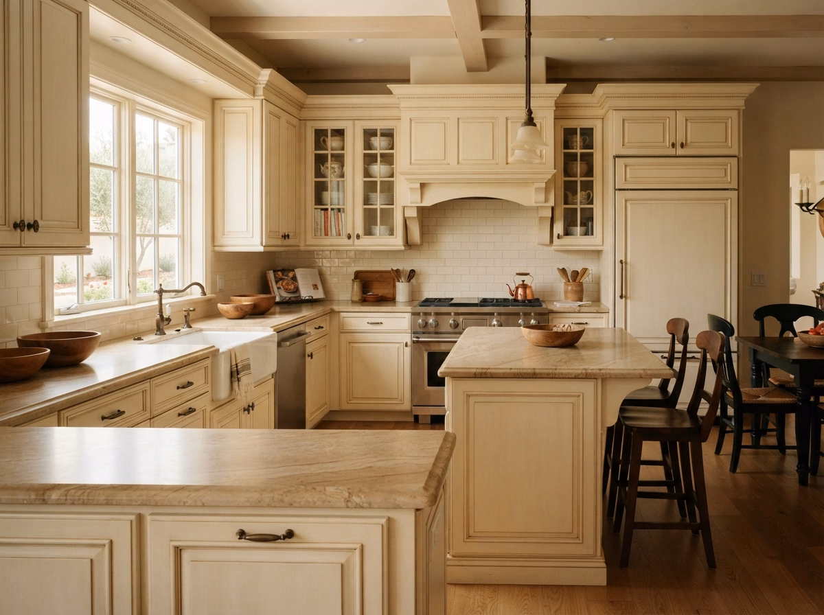 Raised Panel Cabinet Style in San Diego County.