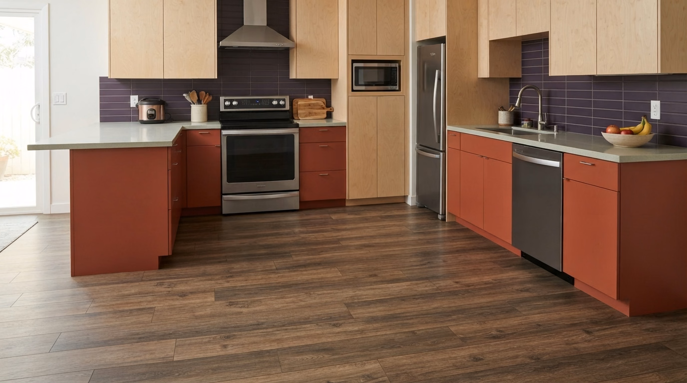 Luxury Vinyl Plank LVP Flooring in San Diego County.