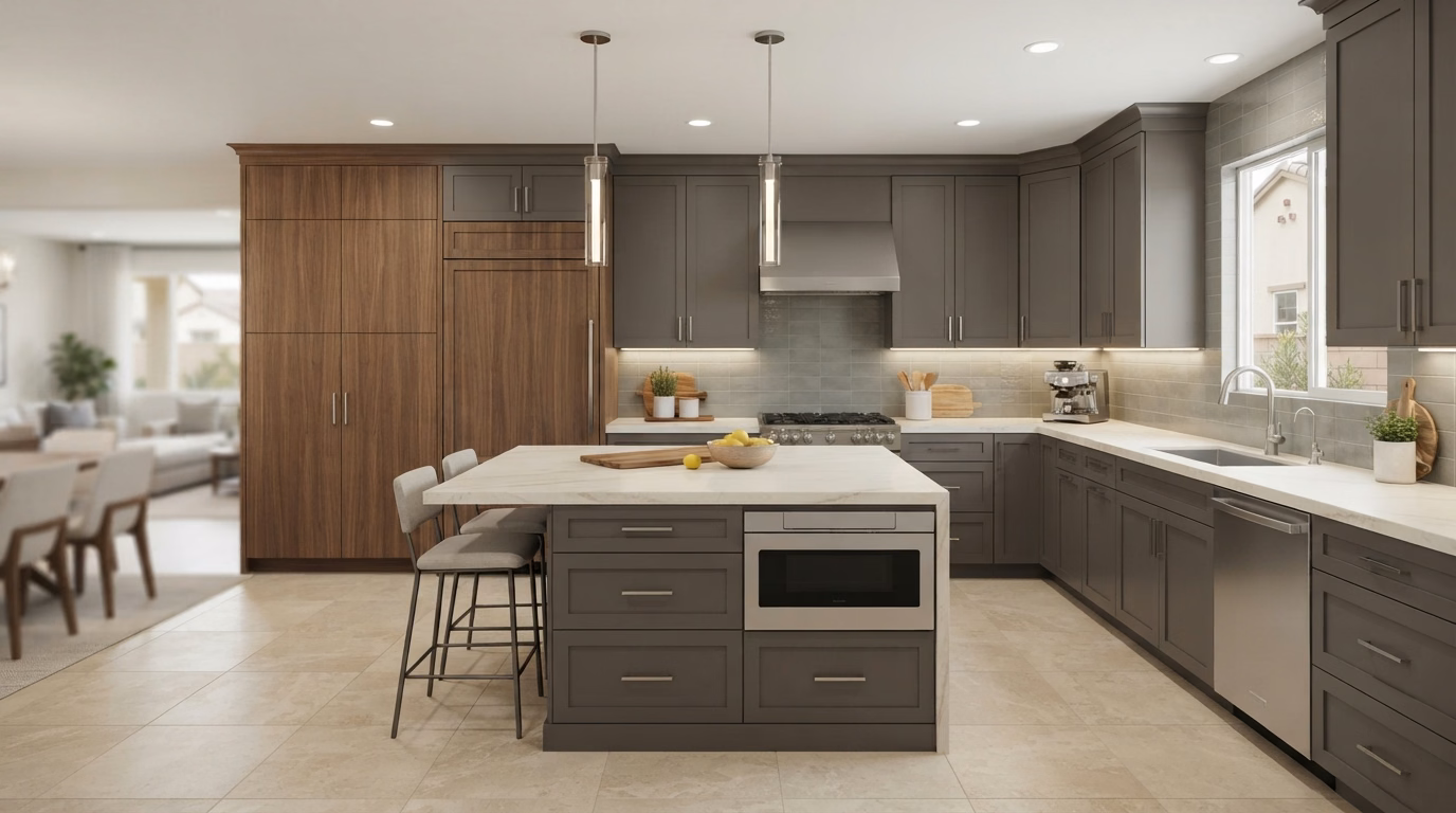 Kitchen remodeling services in San Diego County.