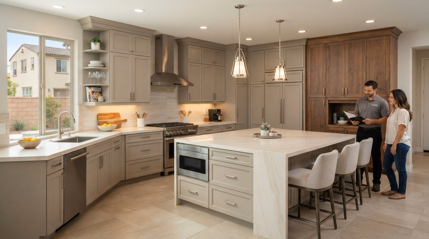 Kitchen Transformation Process in San Diego County.